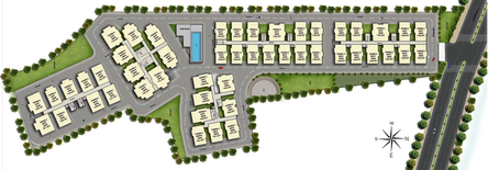 Master Plan of Aakriti Esta in Tellapur, Hyderabad - Image 53505