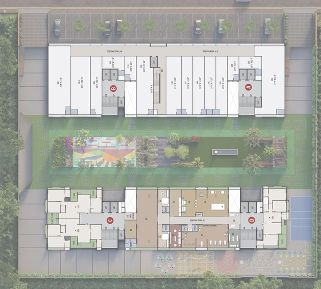Master Plan of VR Reflection in Shela, Ahmedabad - Image 30497