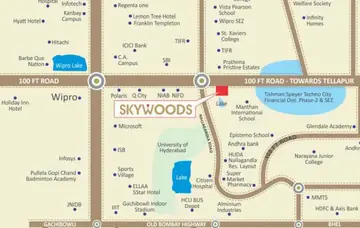 Location of Bricks Skywoods - Image 53681