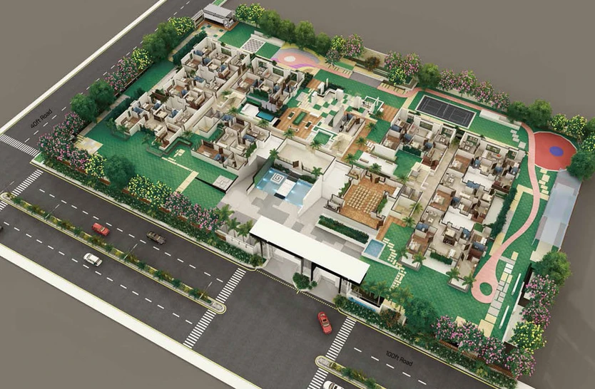 Master Plan of Northstar District 1 in Gachibowli, Hyderabad - Image 53808