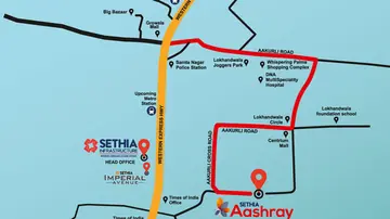Location of Sethia Aashray - Image 38679