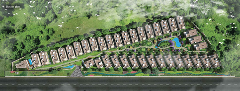 Master Plan of Northstar Hillside in Gandipet, Hyderabad - Image 53827