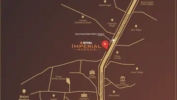 Location of Sethia Imperial Avenue - Image 38715