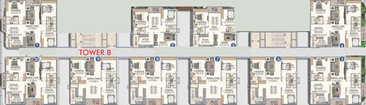 Floor Plan of Qualitas Serenity Park in Kokapet, Hyderabad - Image 58077