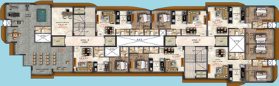 Floor Plan of Mamtora Shree Govind Krupa in Malad West, Mumbai - Image 38775