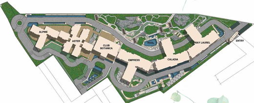Master Plan of Koncept The Botanika in Gachibowli, Hyderabad - Image 53883