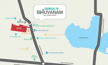 Location of Gokul Bhuvanam - Image 54118