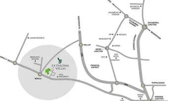 Location of EIPL La Paloma Villas - Image 54282