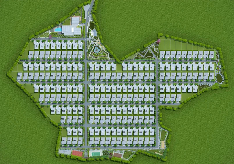 Master Plan of EIPL La Paloma Villas in Mokila, Hyderabad - Image 54283