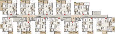 Floor Plan of Svadha Mackennas in Kollur, Hyderabad - Image 54343