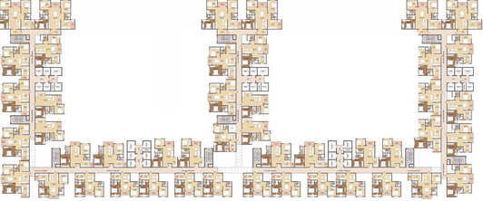 Floor Plan of GM Global Techies Town in Electronic City, Bangalore - Image 40356