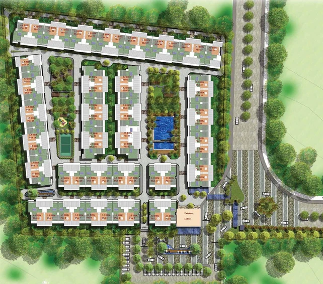 Master Plan of GM Townsville in Electronic City, Bangalore - Image 40274
