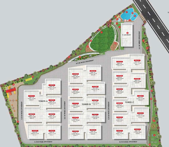 Master Plan of ARR Avencia in Bachupally, Hyderabad - Image 54391