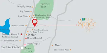 Location of ASR Life Spaces - Image 54405