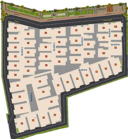 Master Plan of GMC Aero Square in Devanahalli, Bangalore - Image 40250