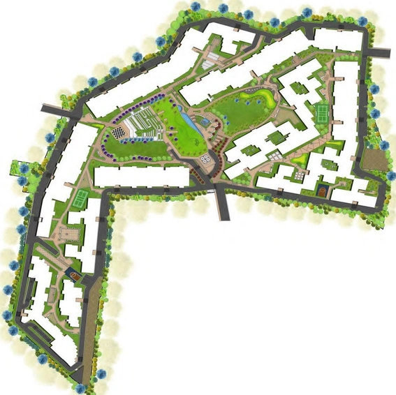 Master Plan of Sona Vistaas in Begur, Bangalore - Image 41059