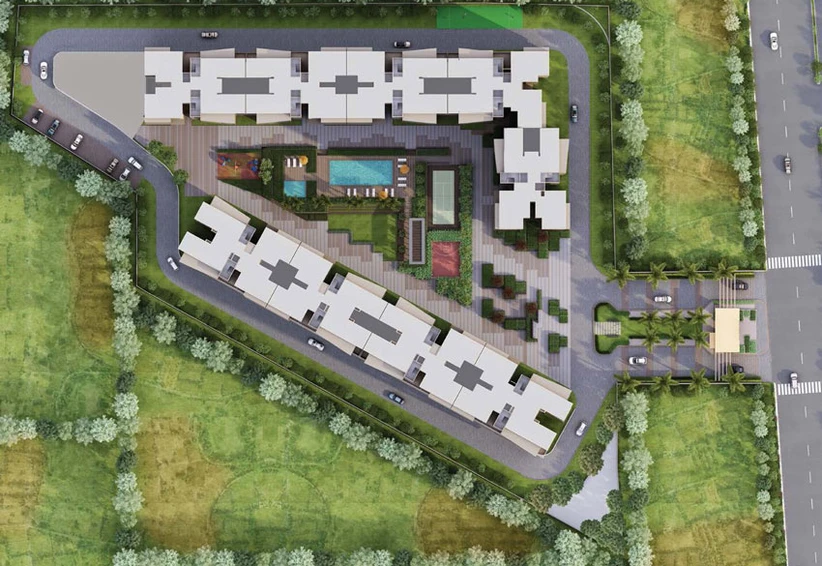 Master Plan of Goyal Orchid Piccadilly in Thanisandra, Bangalore - Image 41116