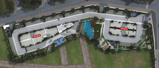 Master Plan of Kumar Prospera in Hennur Road, Bangalore - Image 91309