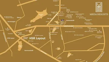 Location of Meda Heights - Image 97991