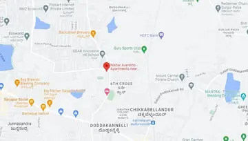 Location of Nikhar Aventino - Image 41179