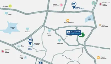 Location of Adarsh Park Heights - Image 41234