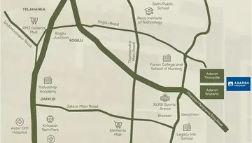 Location of Adarsh Pinecourt - Image 85267