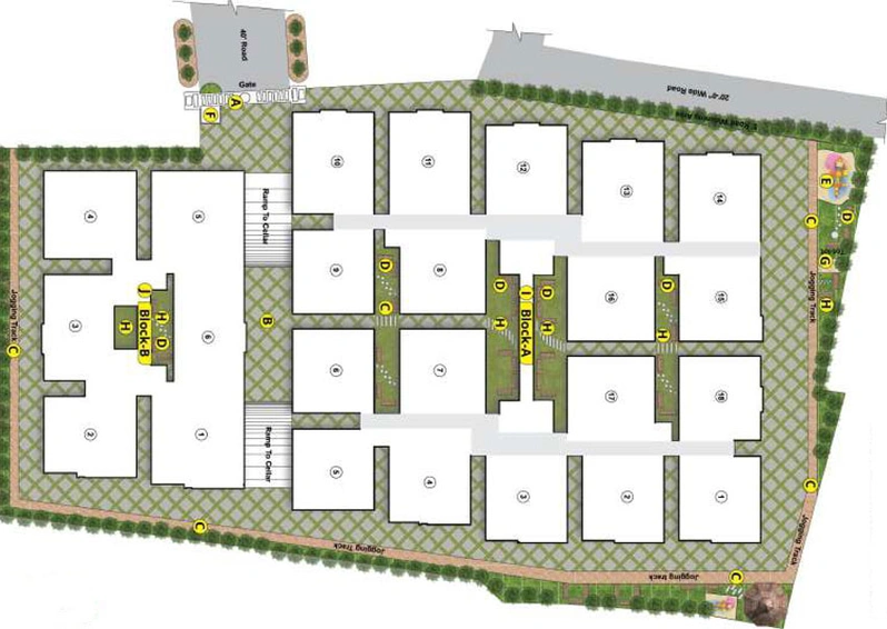 Master Plan of KSN Sreevaari Pride in Kompally, Hyderabad - Image 54538