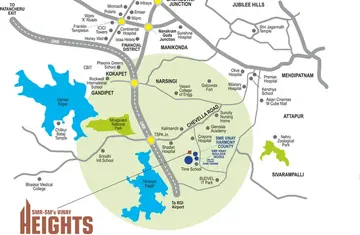 Location of SMR Vinay Heights - Image 91395