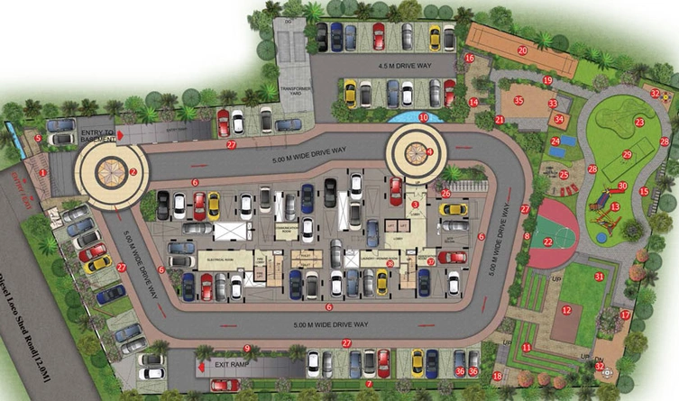 Master Plan of Casagrand Galileo in Krishnarajapuram, Bangalore - Image 41313