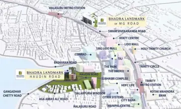 Location of Bhadra Landmark Haudin Road - Image 51502