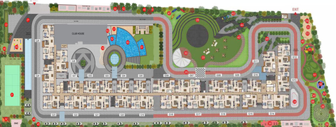 Master Plan of Casagrand Keatsway in HBR Layout, Bangalore - Image 41353