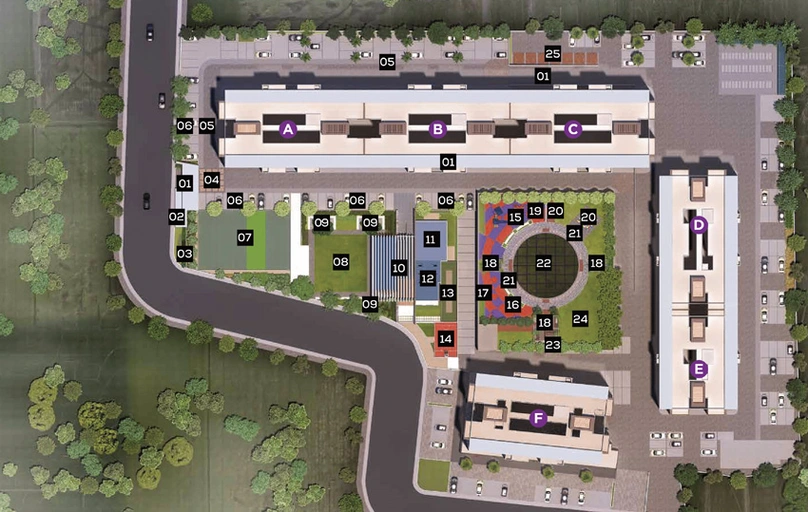 Master Plan of Rama Fusion in Hinjewadi, Pune - Image 12023
