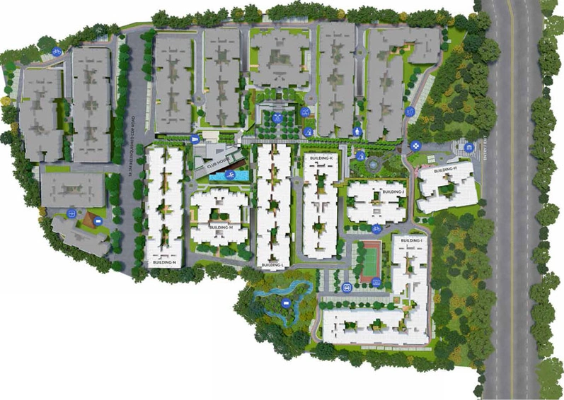 Master Plan of Godrej Eternity in Kanakapura, Bangalore - Image 41381