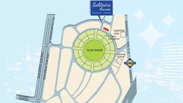 Location of Mahaveer Solitaire Aawas - Image 39019