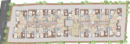 Master Plan of Hoysala Hallmark Lalith in Hebbal, Bangalore - Image 41405