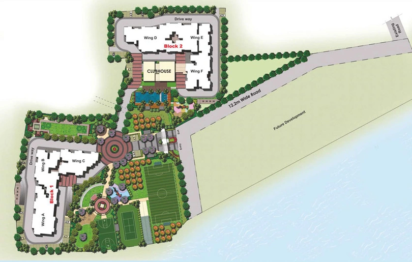 Master Plan of Ramky Karnival in Electronic City, Bangalore - Image 41493