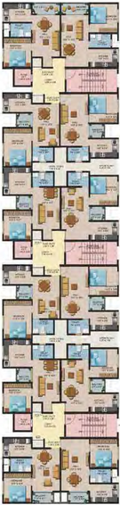 Floor Plan of Shriram Liberty Square in Electronic City, Bangalore - Image 41540