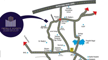 Location of Syamantaka Emerald Heights - Image 55243