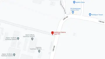 Location of Vaishnavi Serene - Image 41658