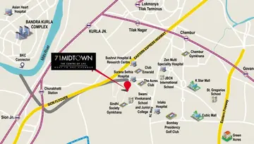 Location of Paradigm 71 Midtown - Image 39770
