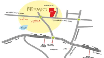 Location of Vertex Premio - Image 55348