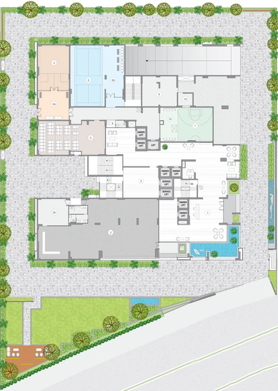 Master Plan of Swati Senor in Ambli, Ahmedabad - Image 31468
