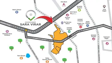 Location of Mayfair Virar Gardens - Image 20751