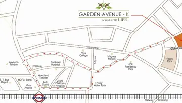 Location of Sridutt Garden Avenue - K - Image 20758