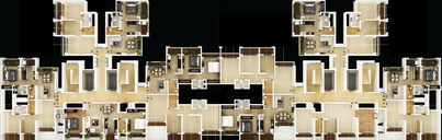 Floor Plan of Unique Ivana in Mira Road East, Thane - Image 27543