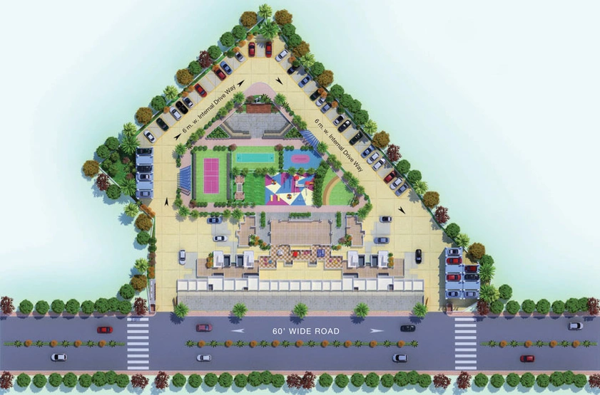 Master Plan of Unique Ivana in Mira Road East, Thane - Image 27544