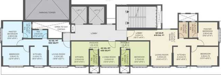 Floor Plan of Matrubhoomi Panchratna in Dadar East, Mumbai - Image 111449