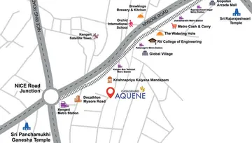 Location of Casagrand Aquene - Image 42025