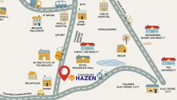 Location of Casagrand Hazen - Image 42037
