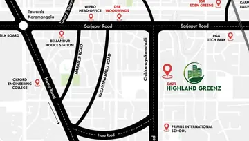 Location of DSR Highland Greenz - Image 42074